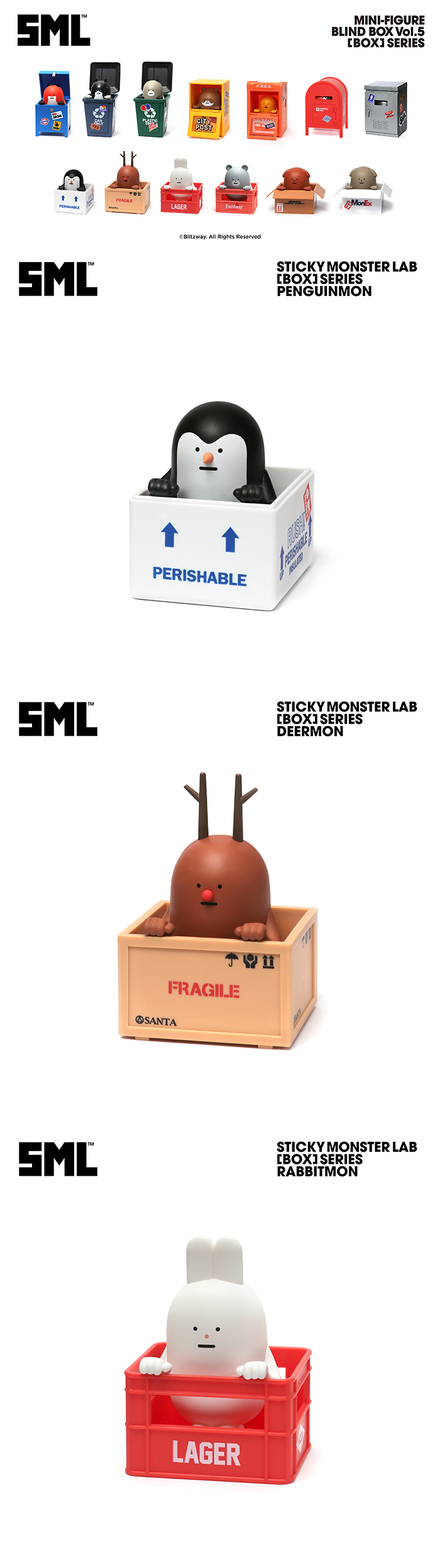 SML Mini-Figure Blind Box Vol 5. : BOX SERIES 