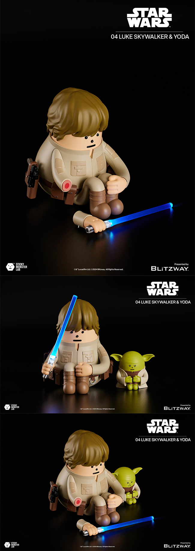 STAR WARSㅣLUKE SKYWALKER & YODA