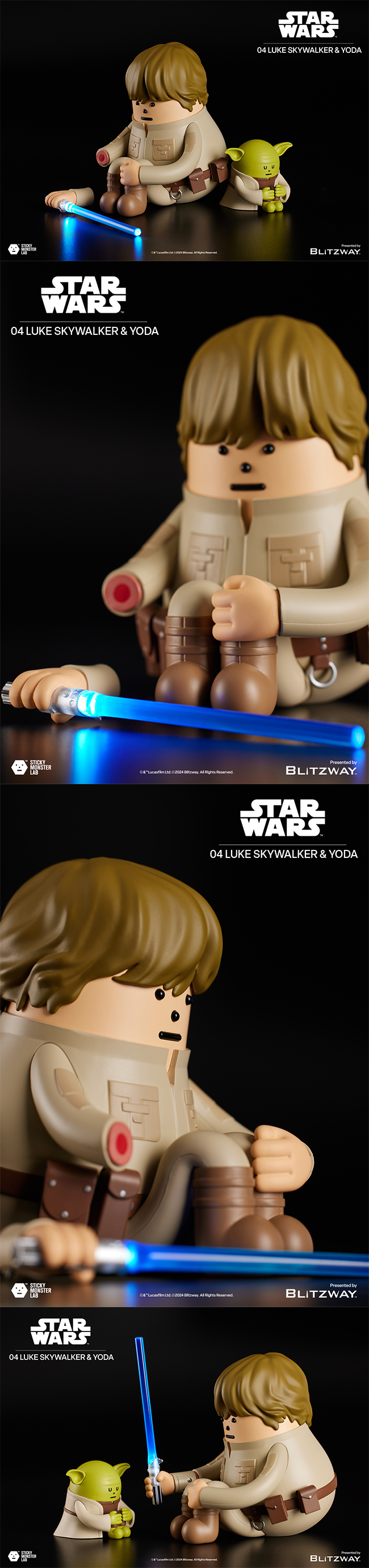 STAR WARSㅣLUKE SKYWALKER & YODA