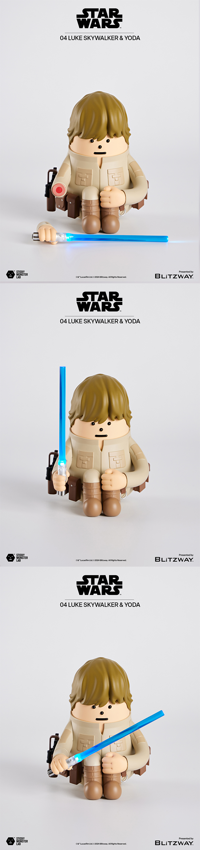 STAR WARSㅣLUKE SKYWALKER & YODA
