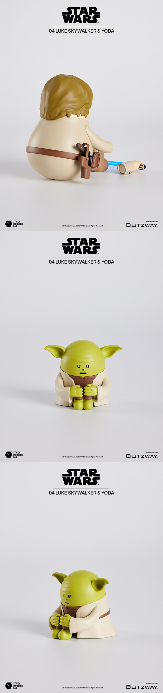 STAR WARSㅣLUKE SKYWALKER & YODA