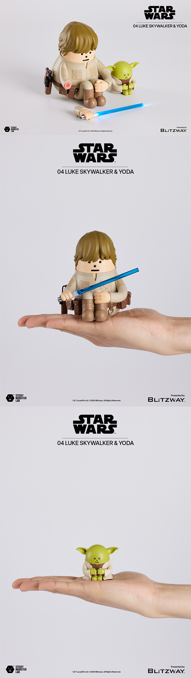 STAR WARSㅣLUKE SKYWALKER & YODA