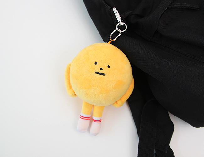 PLUSH DOLL - SML LIFE YELLOWMON XS (KEY CHAIN)
