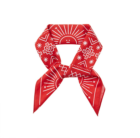 KS X SML BANDANA RED