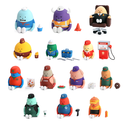 SML Mini-Figure Blind Box Vol 3. : WORKING SERIES 